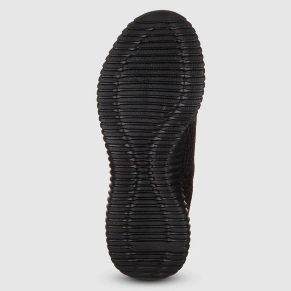 New Womens S Sport By Skechers Charlize Glitter Tennis Shoes Sneakers Black 7.5 - Picture 4 of 4